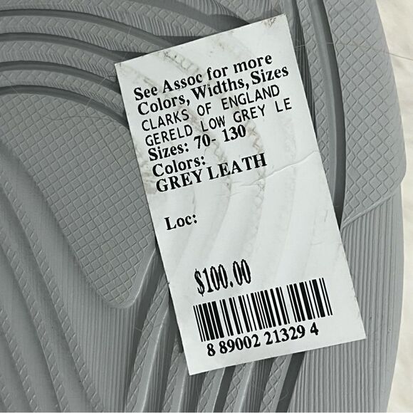 NWT Clarks Gereld Low Lace Up Sneaker - 11.5M - Picture 9 of 13